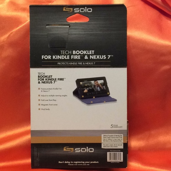 Tech Booklet for Kindle Fire & Nexus 7, Magnetic - Picture 6 of 6